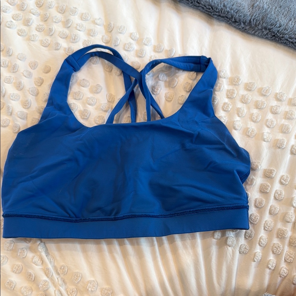 lululemon athletica Vibrant Blue Sports Bra